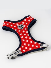 Red Hugo & Hudson Red Star Dog Harness - Image 2 of 4