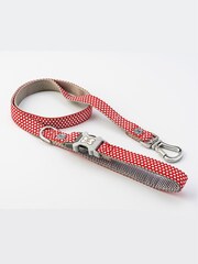 Red Hugo & Hudson Red Star Dog Lead - Image 2 of 4