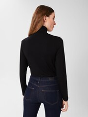 Hobbs Black Roll Neck Mischa Jumper - Image 2 of 4