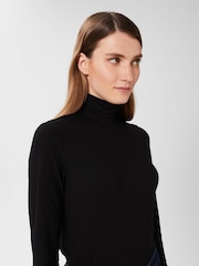 Hobbs Black Roll Neck Mischa Jumper - Image 3 of 4