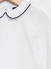 Trotters London Long Sleeve White Milo Piped Body - Image 3 of 3