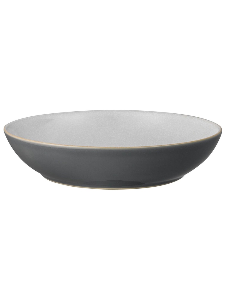 Denby 4 Piece Fossil Grey Elements Pasta Bowls Set - Image 3 of 3