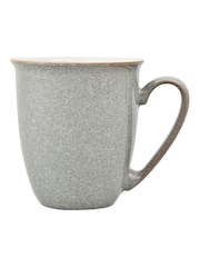 Denby Set of 4 Light Grey Elements Coffee Mugs Set - Image 3 of 4