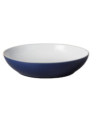 Denby 4 Piece Dark Blue Elements Pasta Bowls Set - Image 2 of 3