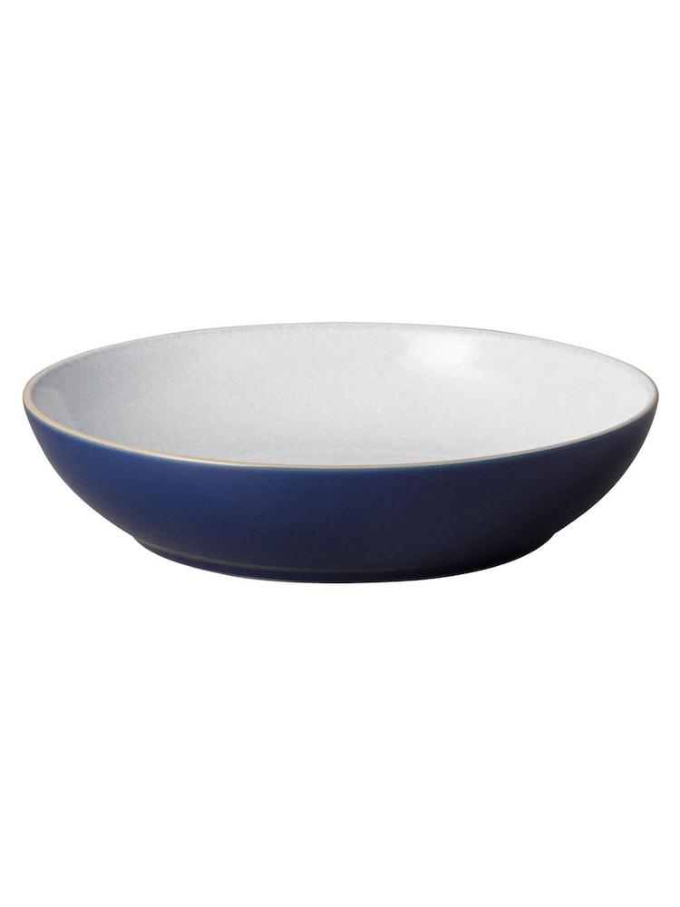 Denby 4 Piece Dark Blue Elements Pasta Bowls Set - Image 2 of 3