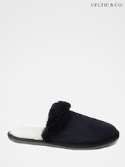 Celtic & Co. Mens Sheepskin Bootee Slippers - Image 5 of 6