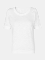 Whistles White Double Trim Rosa T-Shirt - Image 5 of 5