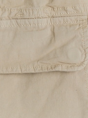 River Island Natural Elasticated Cargo Shorts - Image 6 of 6