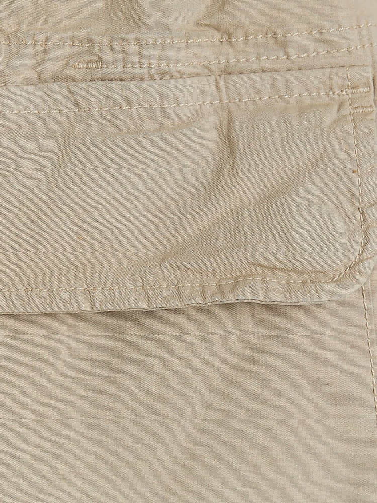 River Island Natural Elasticated Cargo Shorts - Image 6 of 6