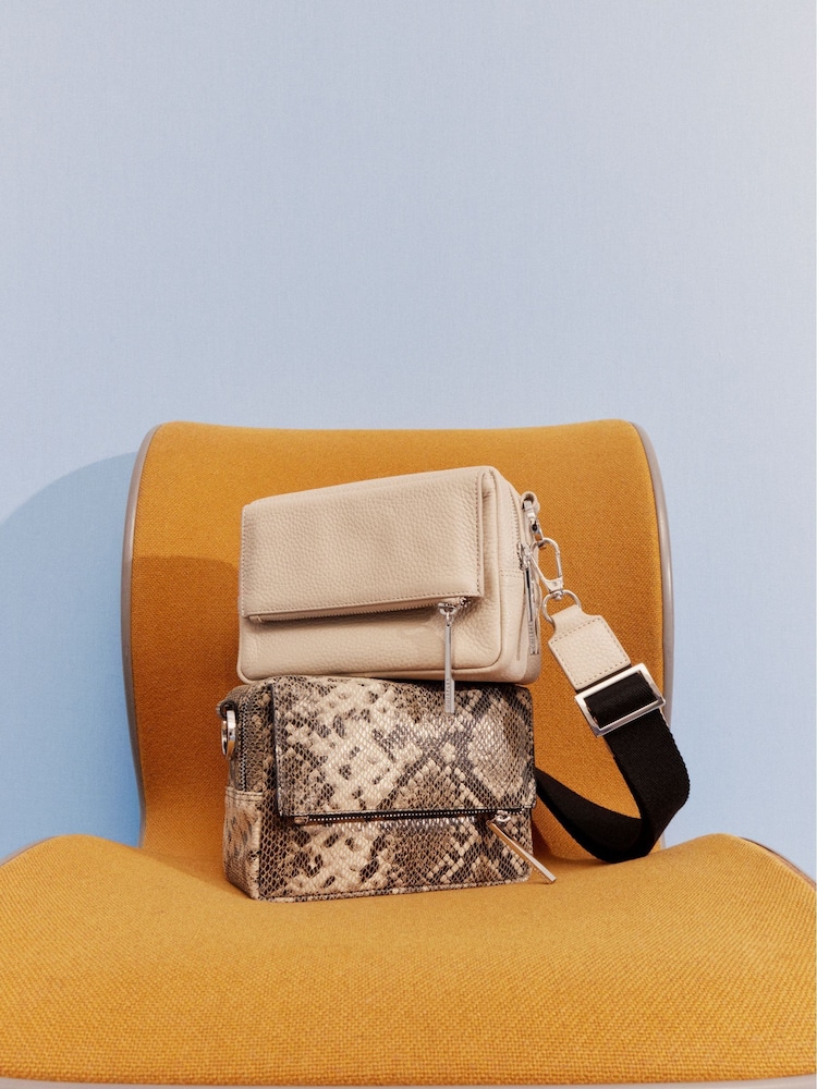 Whistles Nude Bibi Cross-Body Bag - Image 2 of 5 Whistles Nude Bibi Cross-Body Bag - Image 2 of 5