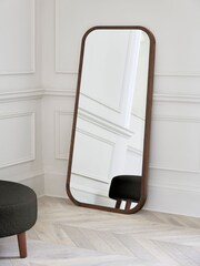 Jasper Conran London Natural Irregular Glass Irregular Gloss Mirror - Image 1 of 3