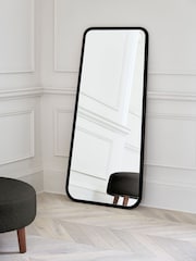 Jasper Conran London Black Irregular Glass Irregular Gloss Mirror - Image 1 of 3