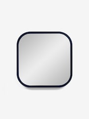 Jasper Conran London Blue Curved Edge Square Framed Mirror - Image 3 of 3