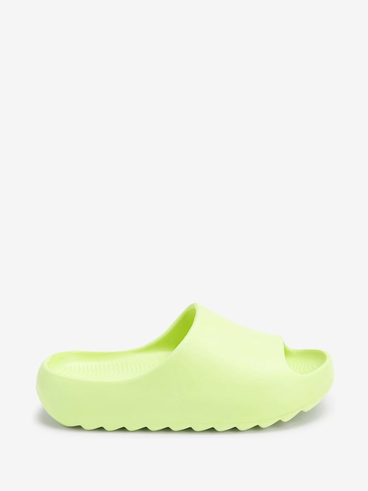 Lime Green Sliders - Image 1 of 4