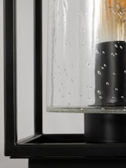 BHS Black Hardy Industrial Cube Table Lamp - Image 3 of 5
