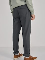Springfield Grey False Textured Chinos - Image 4 of 5