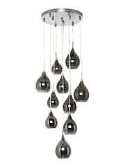 BHS Grey Carmella Pendant Cluster Light Ceiling Light - Image 3 of 3