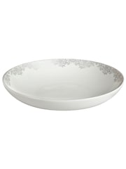 Denby 4 Piece Filigree Silver Monsoon Pasta Bowls Set - Image 3 of 3