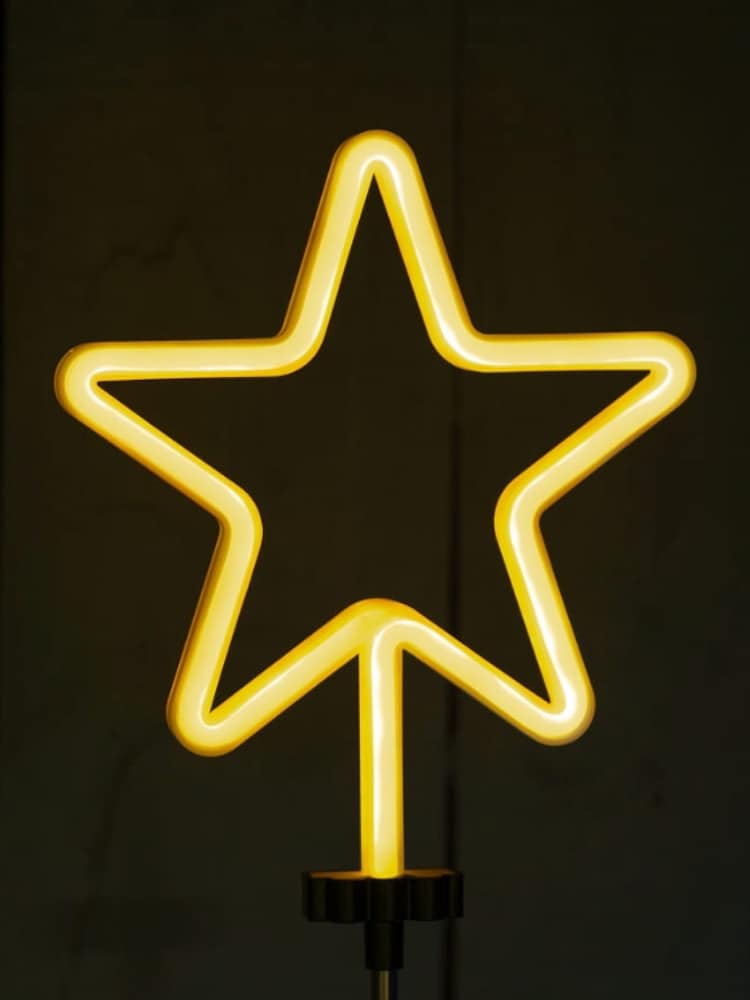 SolarCentre Clear UrbanSolar Star Neon Lights - Image 1 of 1