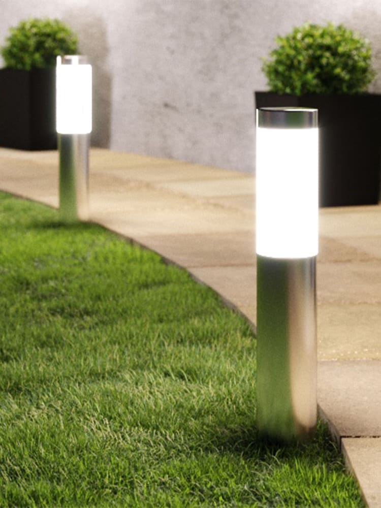 SolarCentre Set of 4 Black Mini London Solar Post Lights - Image 4 of 4
