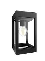 SolarCentre Black Dorchester Outdoor Solar Wall Light - Image 2 of 2