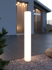SolarCentre Clear Shard Solar Glow Post Light - Image 1 of 2