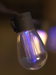 SolarCentre Set of 50 Clear Advance USB Solar Smart Festoon Lights - Image 1 of 1