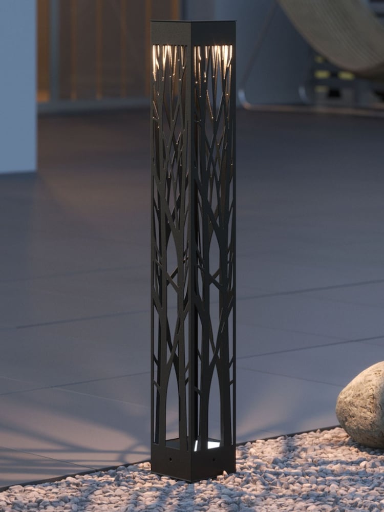 SolarCentre Black Saltwood Solar Shadow Light - Image 1 of 1