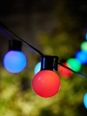 SolarCentre Clear Set of 25 Sophia Solar Smart Festoon Outdoor Line Lights - Image 1 of 1