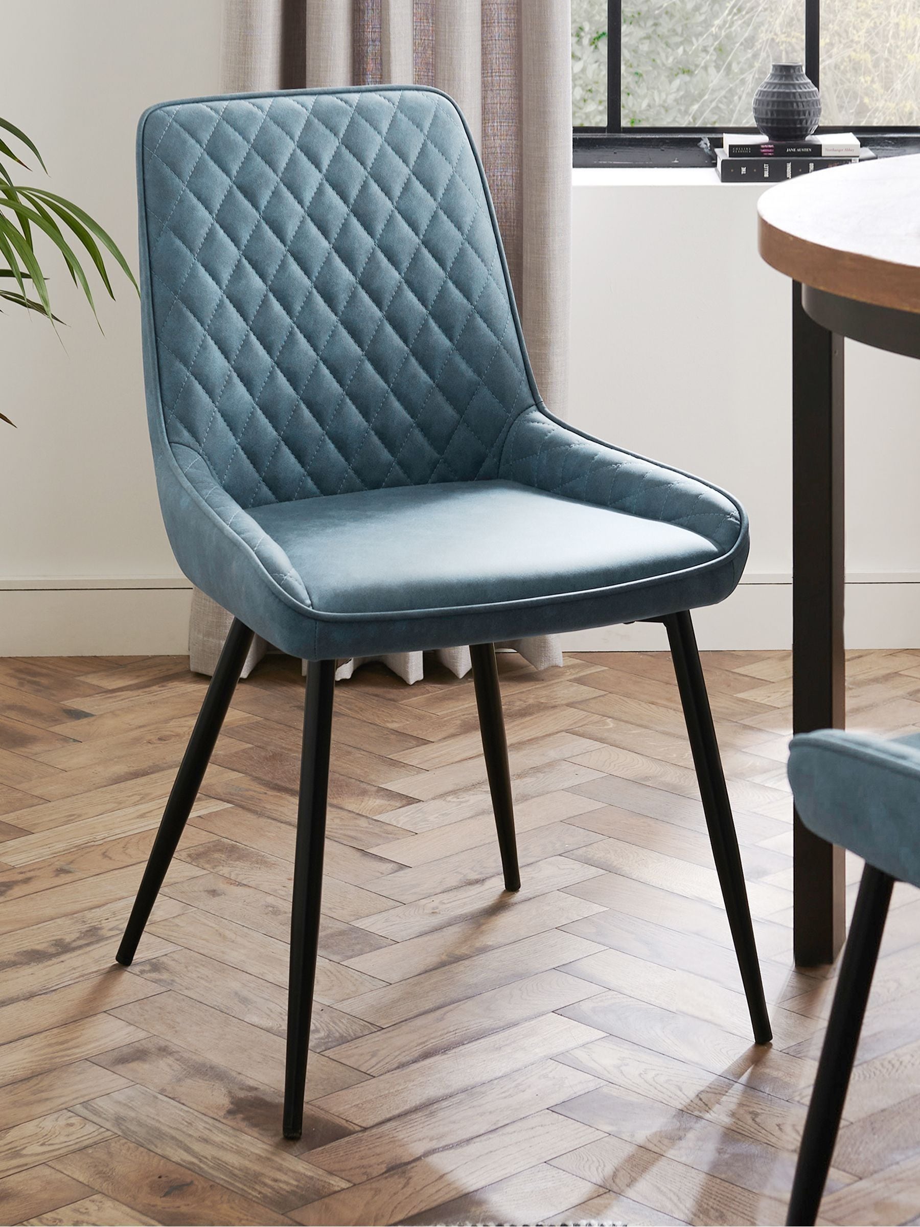 Next dining chairs blue 2025
