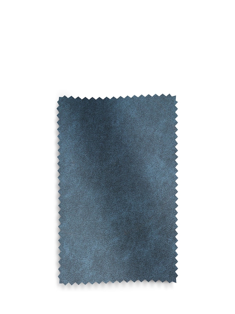 Set of 2 Arona Faux Leather Navy Blue Hamilton Black Leg Quilted Dining Chairs - Image 8 of 8 Set of 2 Arona Faux Leather Navy Blue Hamilton Black Leg Quilted Dining Chairs - Image 8 of 8