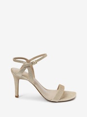 Shimmer Regular/Wide Fit Forever Comfort® Strappy Skinny Heel Sandals - Image 3 of 6