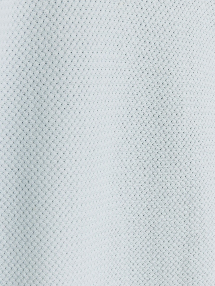 River Island Blue Textured Knitted T-Shirt - Image 5 of 5