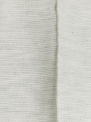 River Island Grey 100% Cotton Elasticated Ottoman Shorts - Image 4 of 4