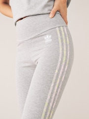 adidas Originals Grey 90s Rave Leggings - Image 3 of 4