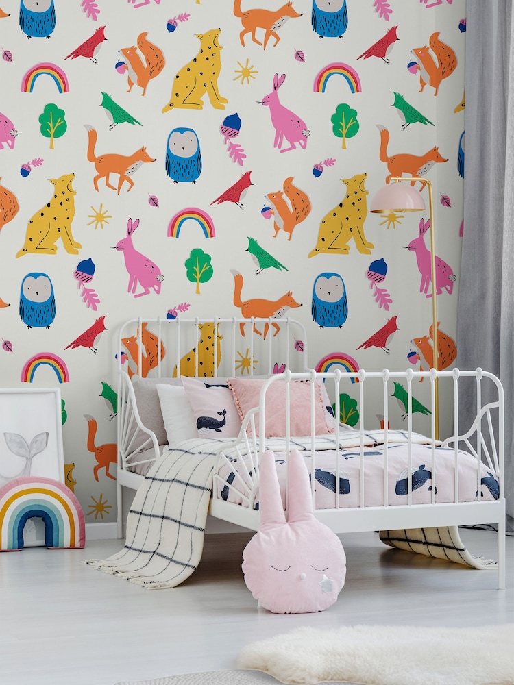 Joules Multi Country Critters Heroes Wallpaper 10M Wallpaper - Image 1 of 3