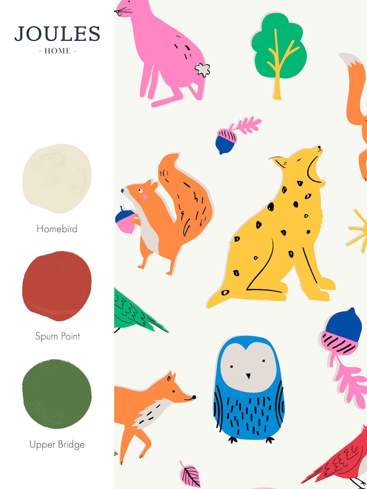 Joules Multi Country Critters Heroes Wallpaper 10M Wallpaper - Image 3 of 3