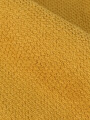 furn. 6 Piece Ochre Yellow Textured 100% Cotton Towel Bale - Image 3 of 4
