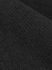 furn. 4 Piece Black Textured Bale 100% Cotton Towels - Image 3 of 4