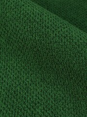furn. 4 Piece Dark Green Textured 100% Cotton Bale Towels - Image 3 of 4