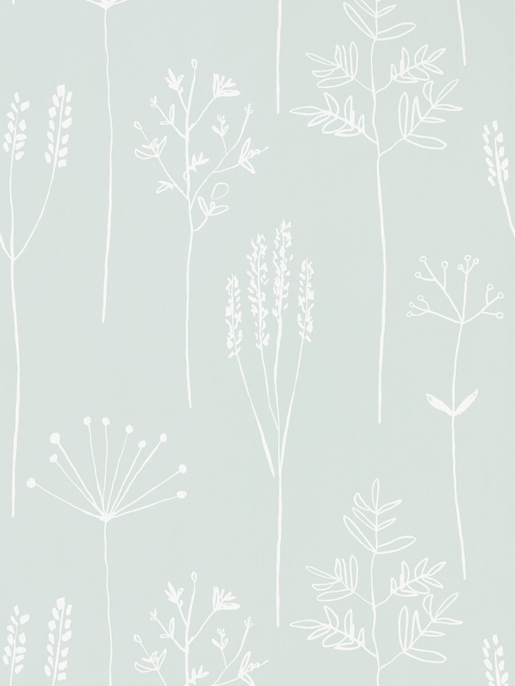 Scion Green Stipa Wallpaper - Image 1 of 1