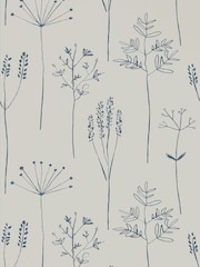 Scion Denim Stipa Wallpaper - Image 1 of 1