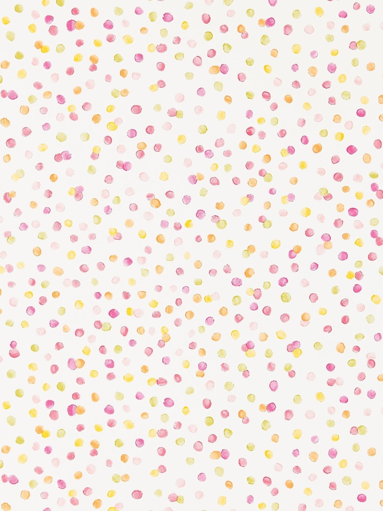 Scion Pink Lots of Dots Wallpaper - Image 1 of 1