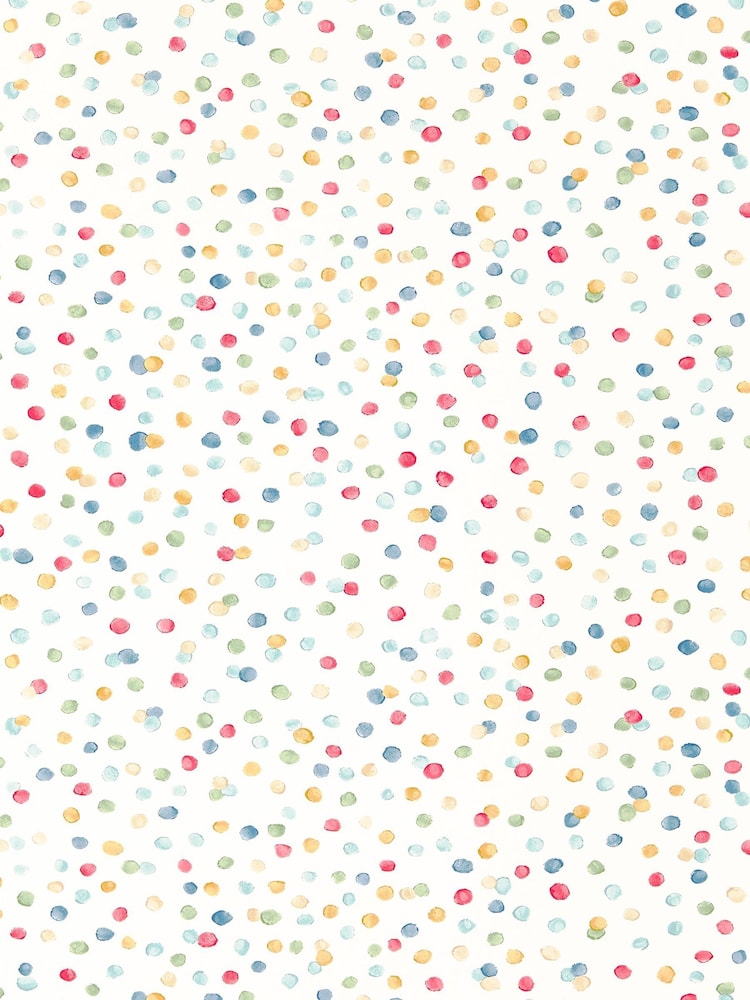 Scion Green Lots of Dots Wallpaper - Image 1 of 1