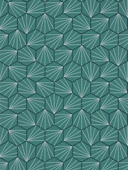 Scion Green Aikyo Wallpaper Sample Wallpaper - Image 1 of 1