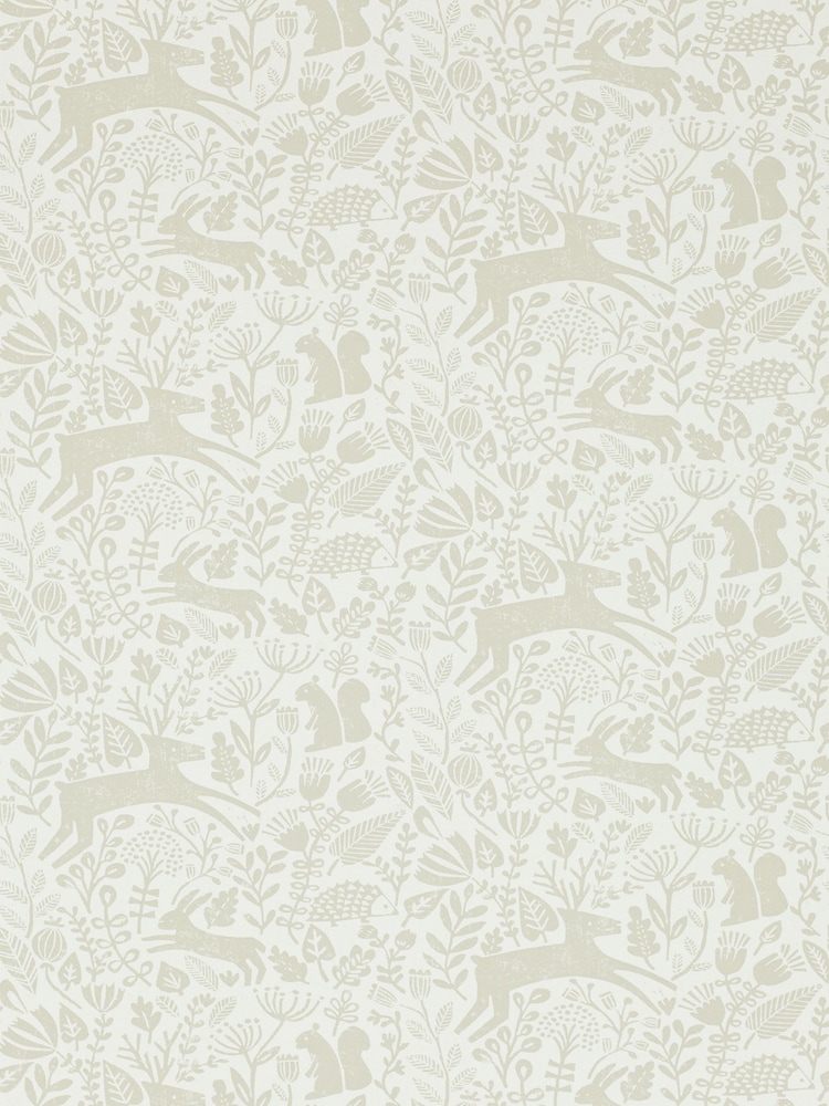 Scion Natural Kelda Wallpaper Sample Wallpaper - Image 1 of 1