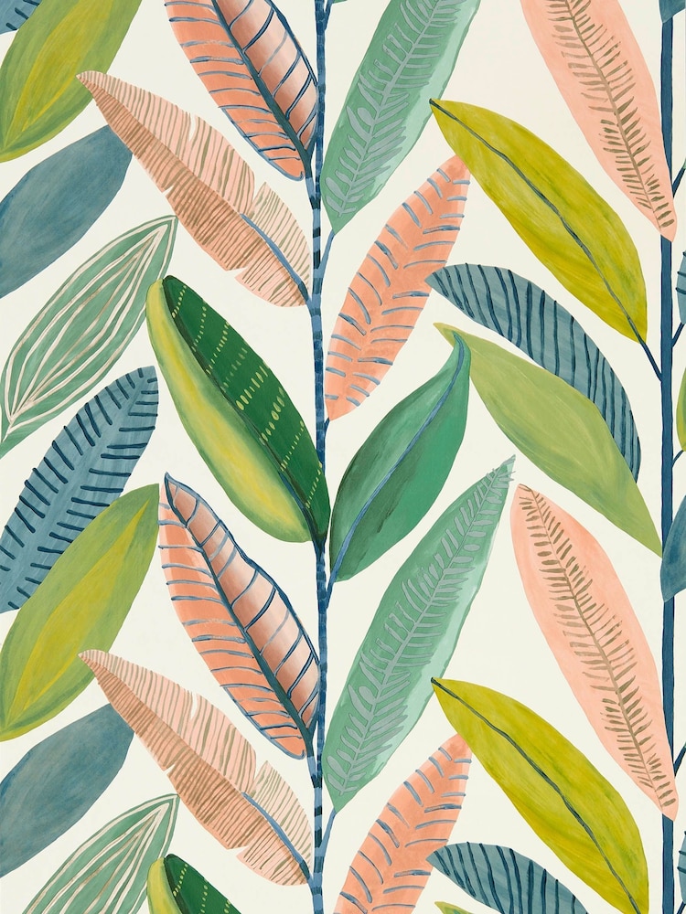 Scion Green Hikkaduwa Wallpaper Sample - Image 1 of 1