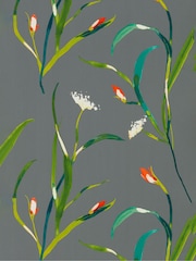 Harlequin Green Saona Wallpaper Sample Wallpaper - Image 1 of 1
