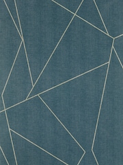 Harlequin Blue Parapet Wallpaper Sample Wallpaper - Image 1 of 1