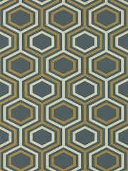 Harlequin Black Selo Wallpaper Sample Wallpaper - Image 1 of 1